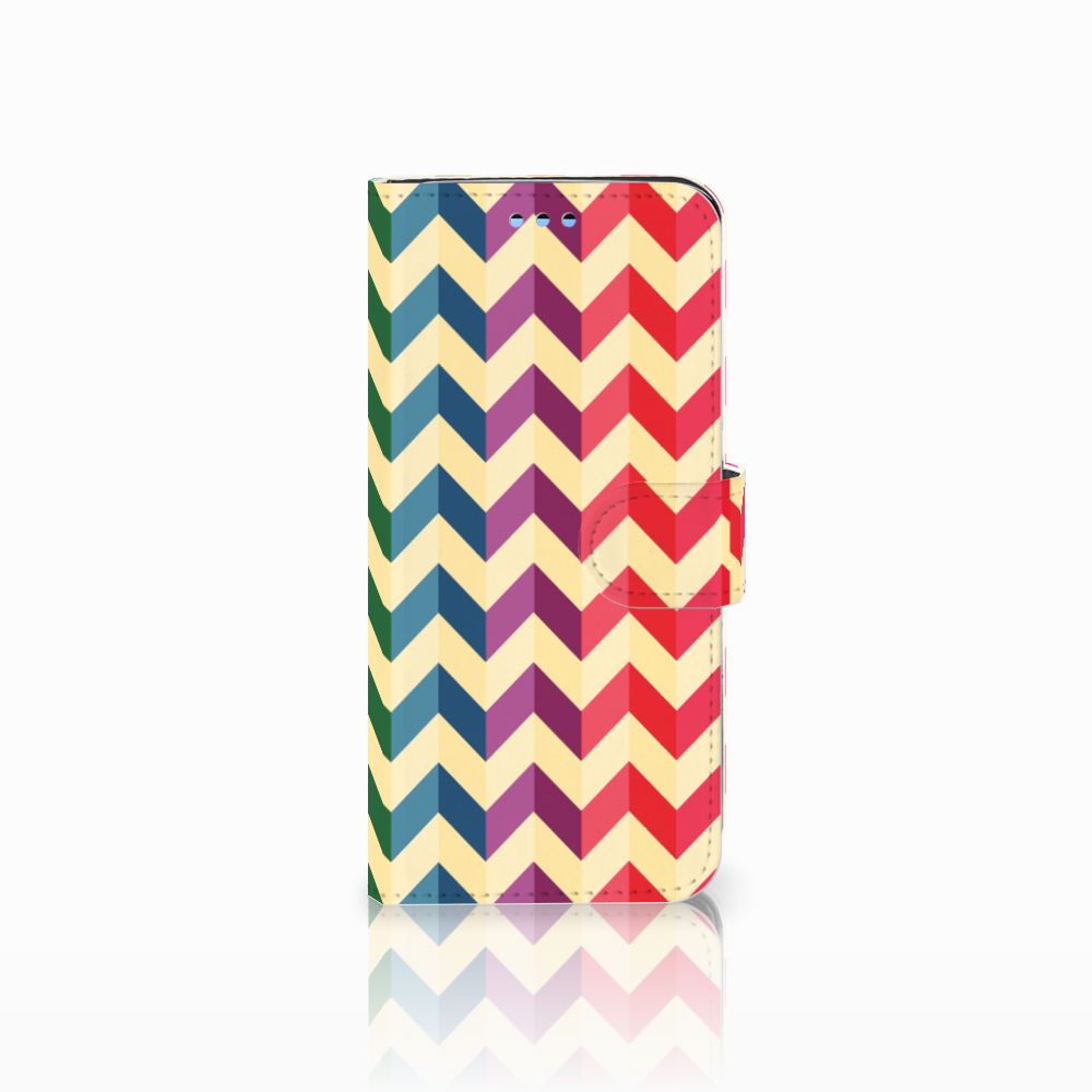 Samsung Galaxy S9 Telefoon Hoesje Zigzag Multi Color