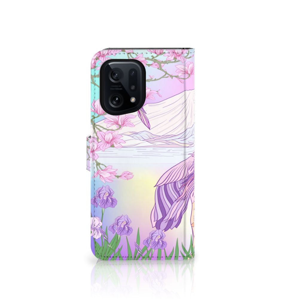 OPPO Find X5 Telefoonhoesje met Pasjes Bird
