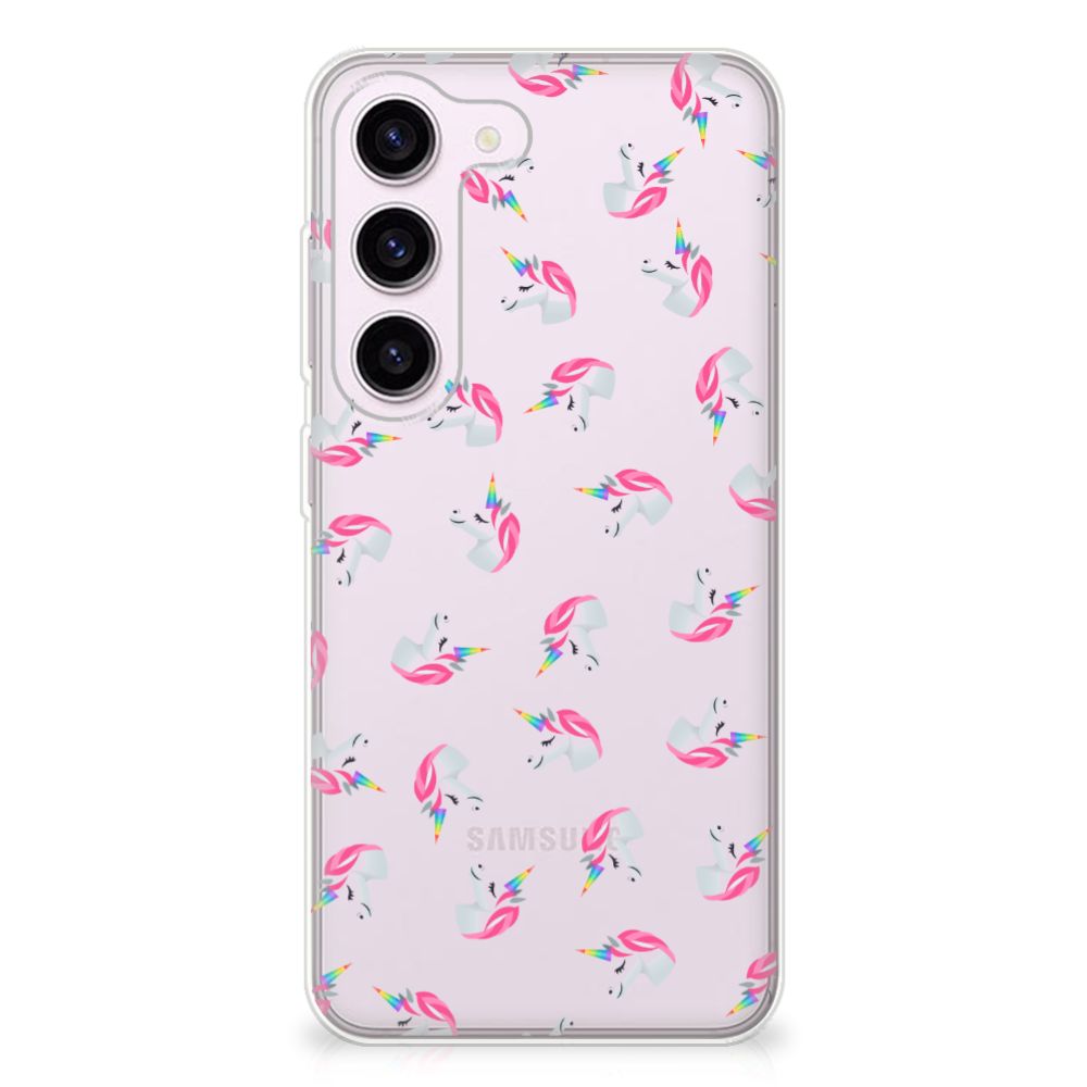 TPU bumper voor Samsung Galaxy S23 Unicorns B2C Telecom