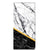 Samsung Galaxy A22 5G Standcase Marmer Wit Zwart - Origineel Cadeau Man - B2C Telecom