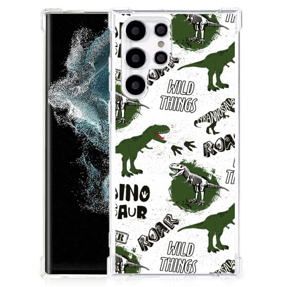 Case Anti-shock voor Samsung Galaxy S22 Ultra Dinosaurus B2C Telecom