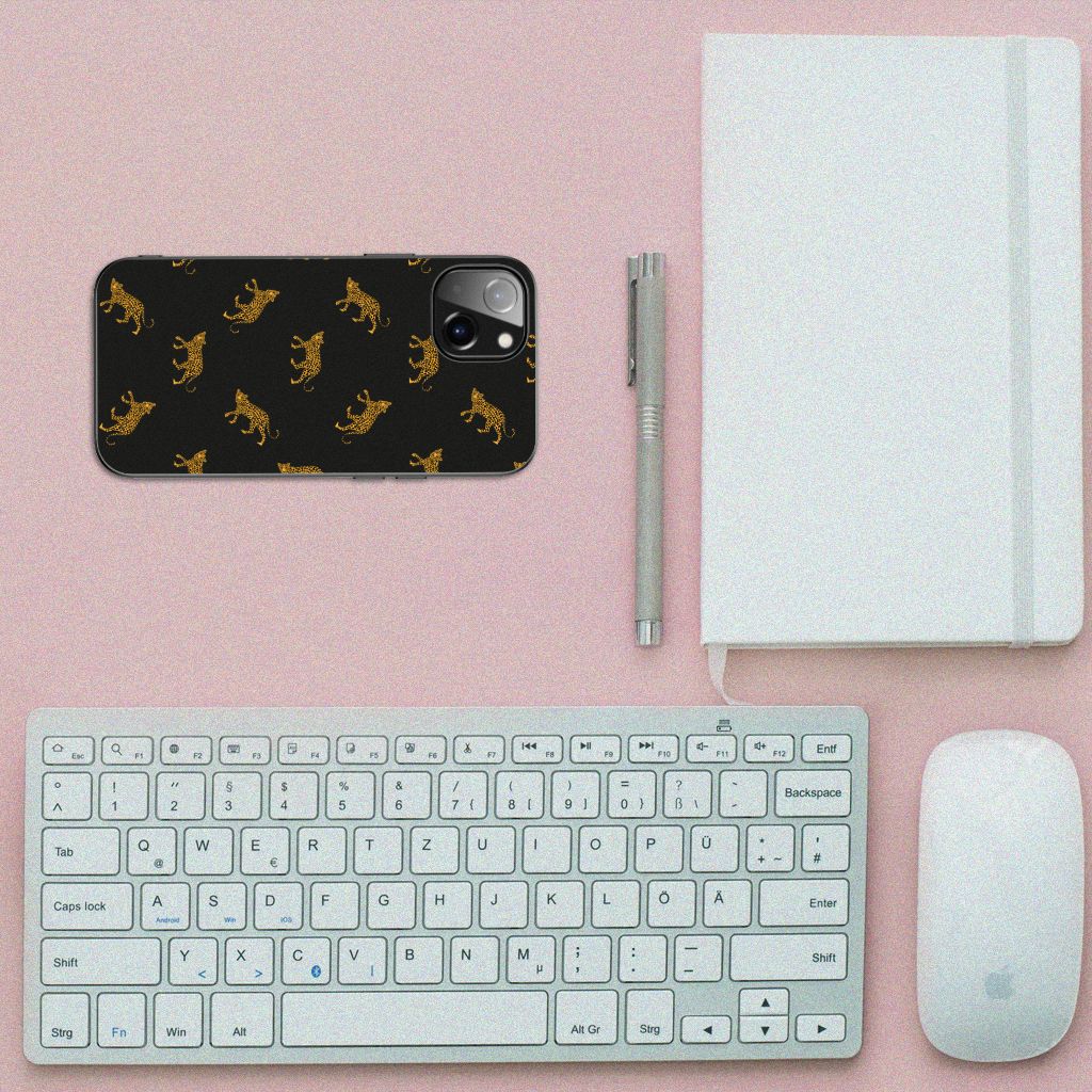 Dierenprint Telefoonhoesje voor Apple iPhone 13 Leopards B2C Telecom