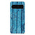 Google Pixel 8 Pro Bumper Hoesje Wood Blue