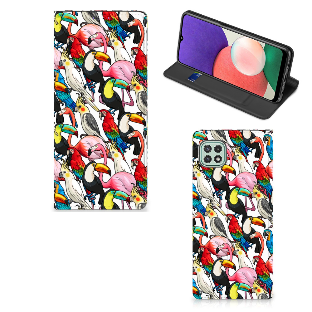 Samsung Galaxy A22 5G Hoesje maken Birds - B2C Telecom