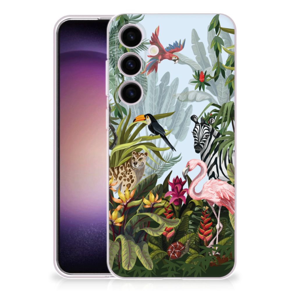 TPU Hoesje voor Samsung Galaxy S24 Jungle