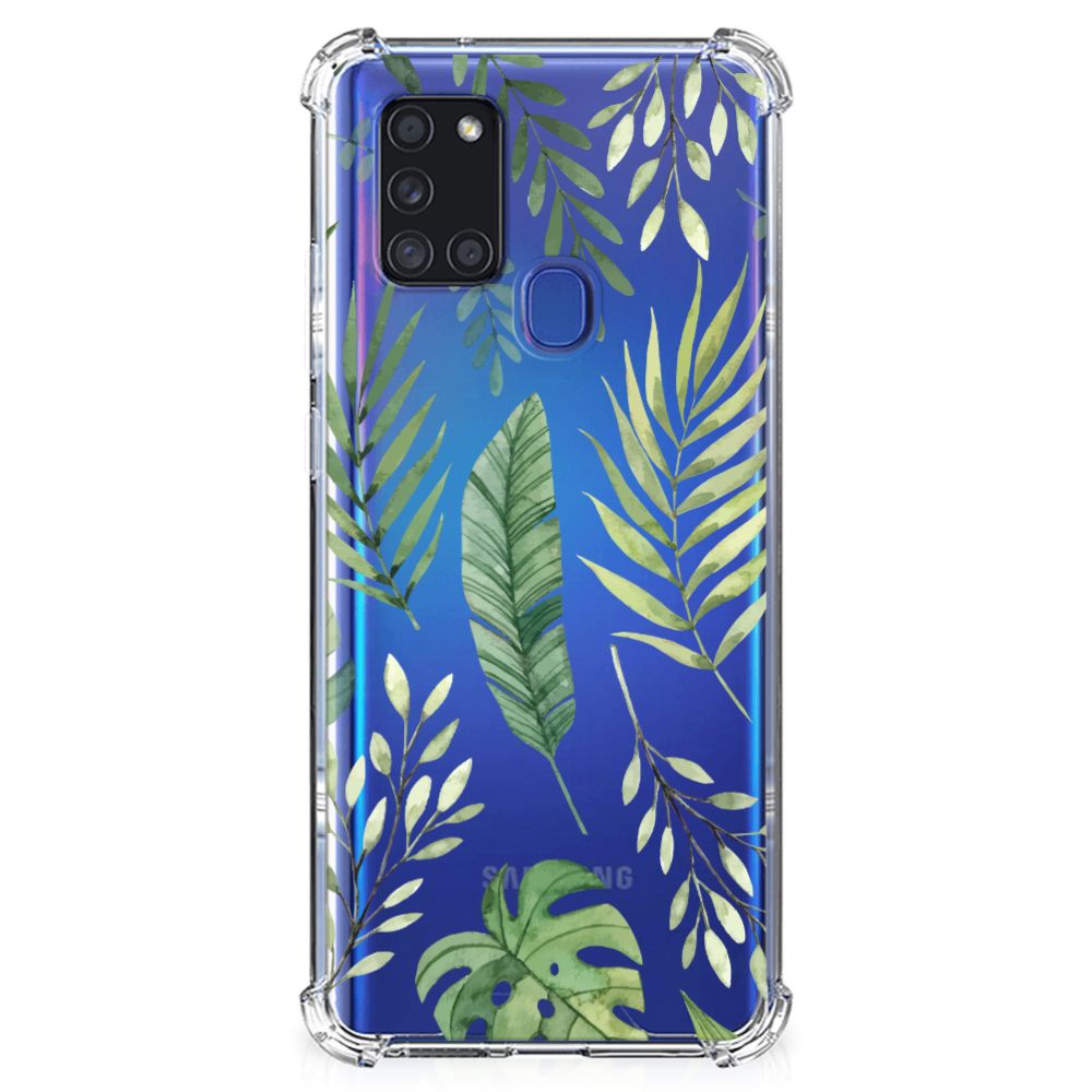 Samsung Galaxy A21s Case Leaves