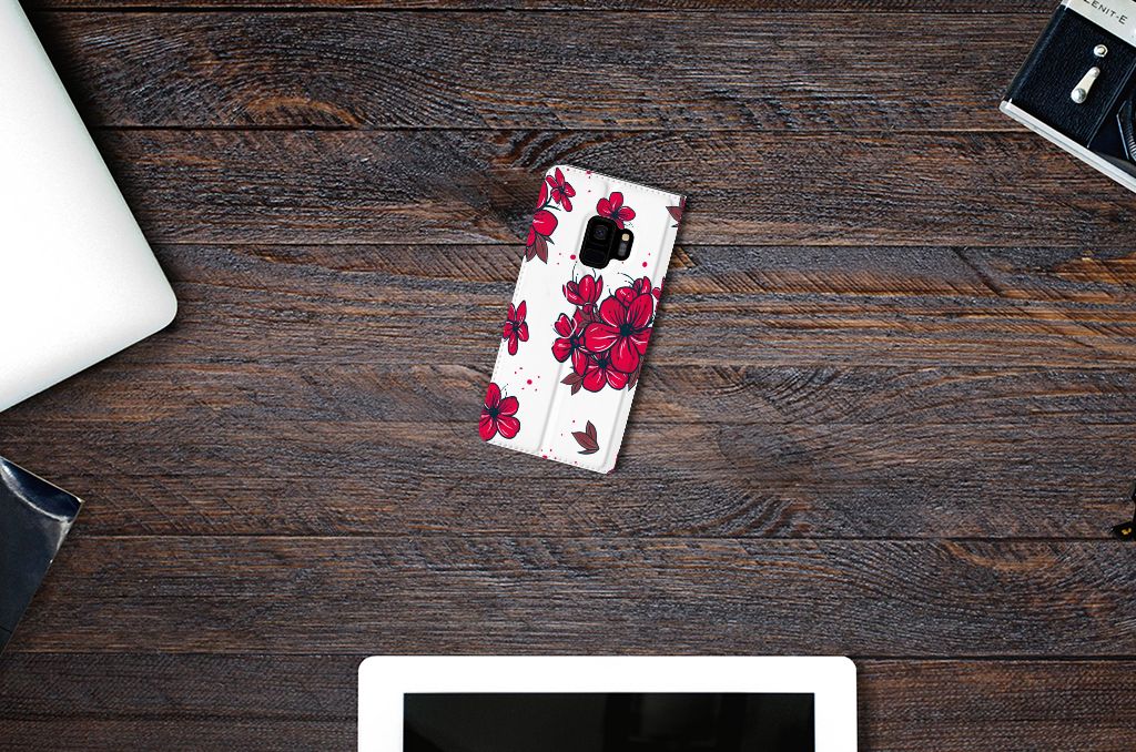 Samsung Galaxy S9 Smart Cover Blossom Red