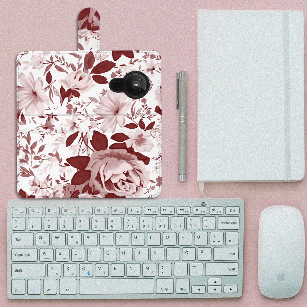 Hoesje Nokia 5.3 Watercolor Flowers