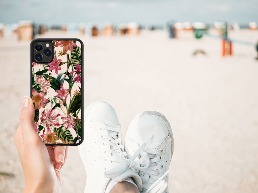 Apple iPhone 11 Pro Max Skin Case Flowers B2C Telecom