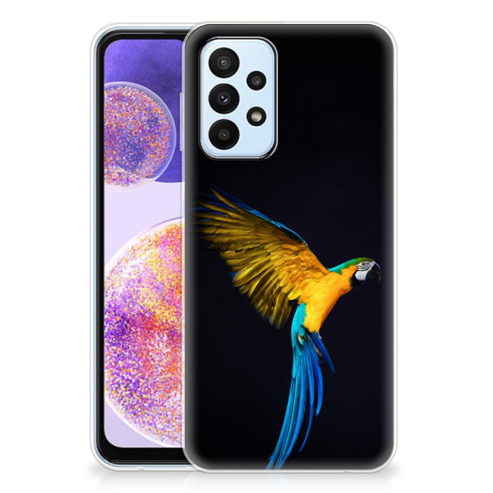 Samsung Galaxy A23 TPU Hoesje Papegaai B2C Telecom