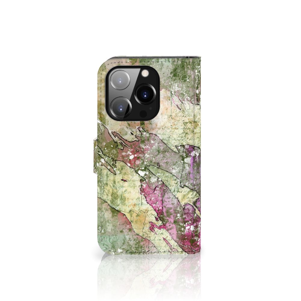 Hoesje iPhone 14 Pro Letter Painting