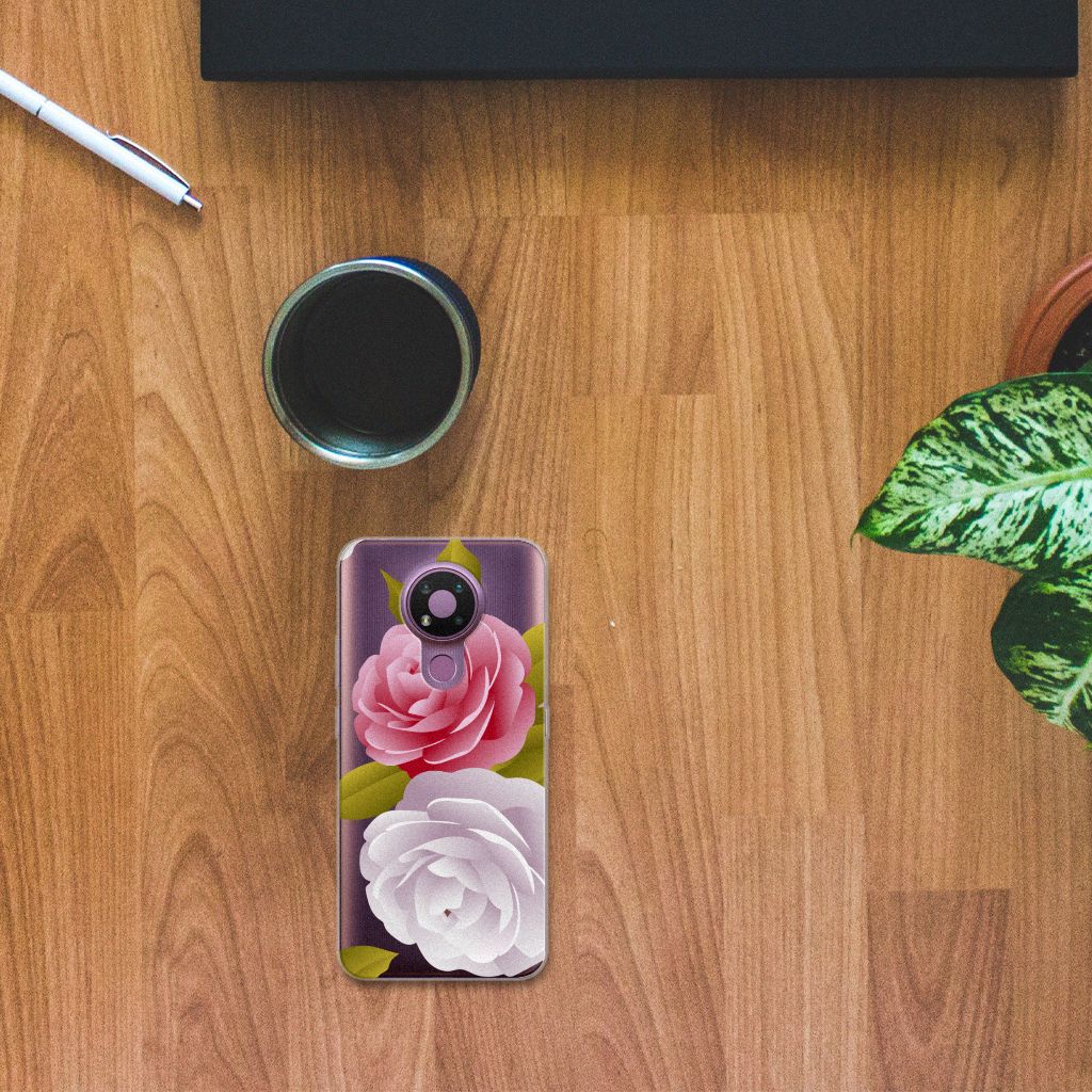 Nokia 3.4 TPU Case Roses B2C Telecom