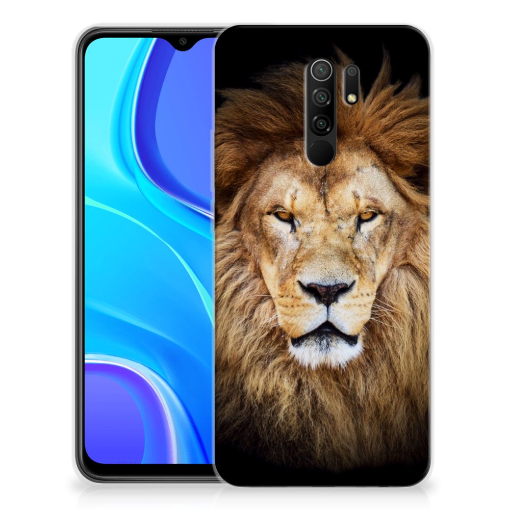 Xiaomi Redmi 9 TPU Hoesje Leeuw B2C Telecom