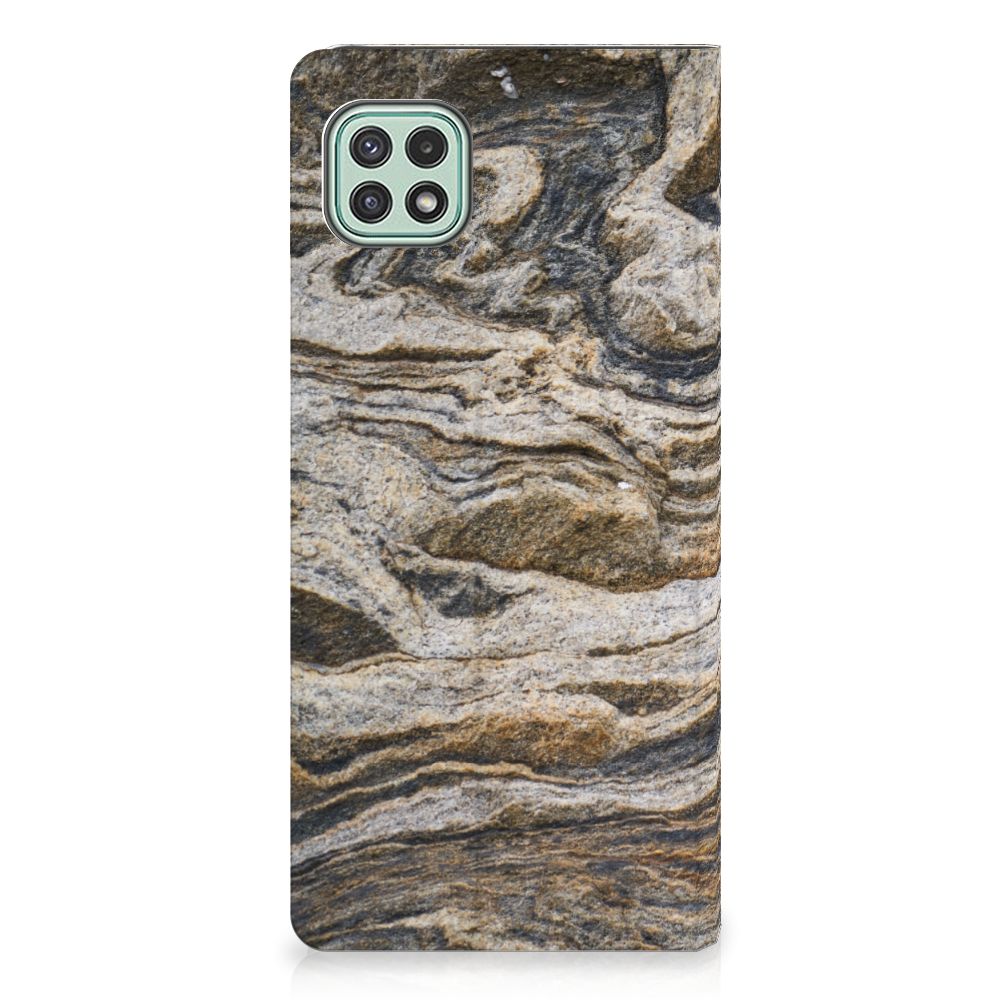 Samsung Galaxy A22 5G Standcase Steen - B2C Telecom