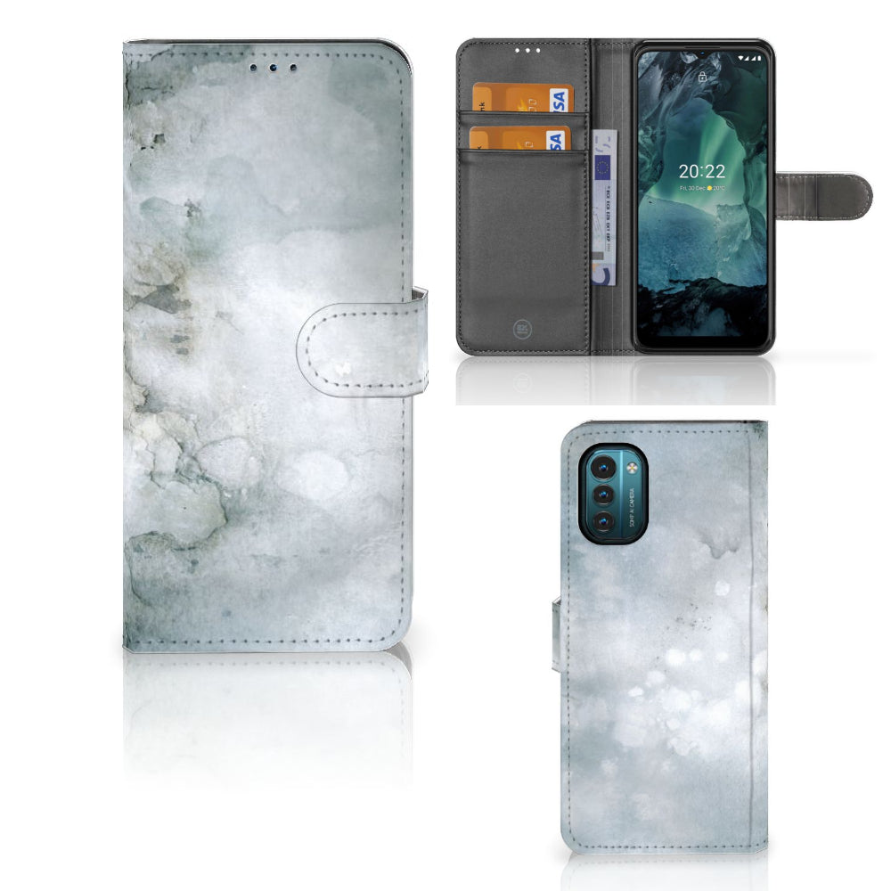 Hoesje Nokia G11 | G21 Painting Grey