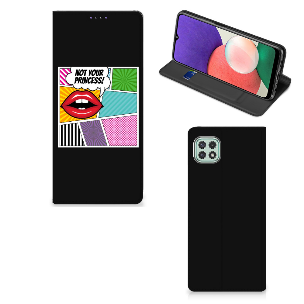 Samsung Galaxy A22 5G Hippe Standcase Popart Princess - B2C Telecom