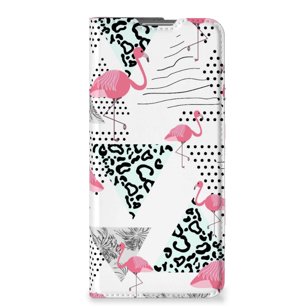 OPPO Find X5 Pro Hoesje maken Flamingo Triangle - B2C Telecom
