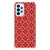 Samsung Galaxy A23 Doorzichtige Silicone Hoesje Batik Rood - B2C Telecom