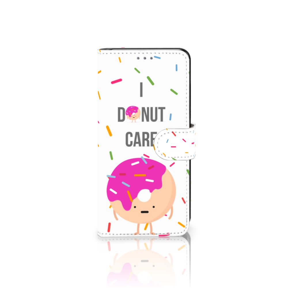 Motorola Edge 30 Neo Book Cover Donut Roze