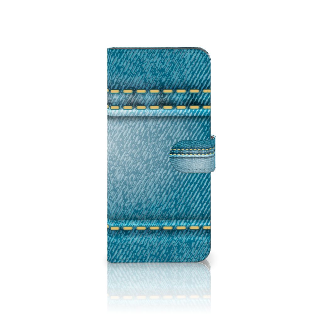 Motorola Edge 20 Lite Wallet Case met Pasjes Jeans