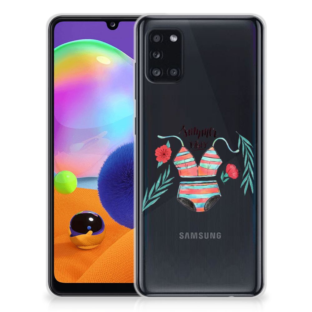 Samsung Galaxy A31 Telefoonhoesje met Naam Boho Summer B2C Telecom