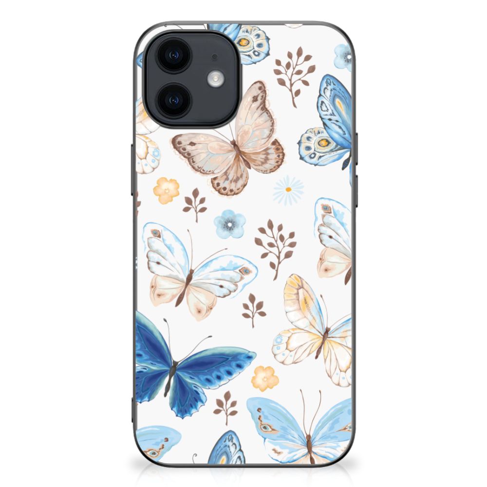 Back Cover voor iPhone 12 Pro | 12 (6.1") Vlinder