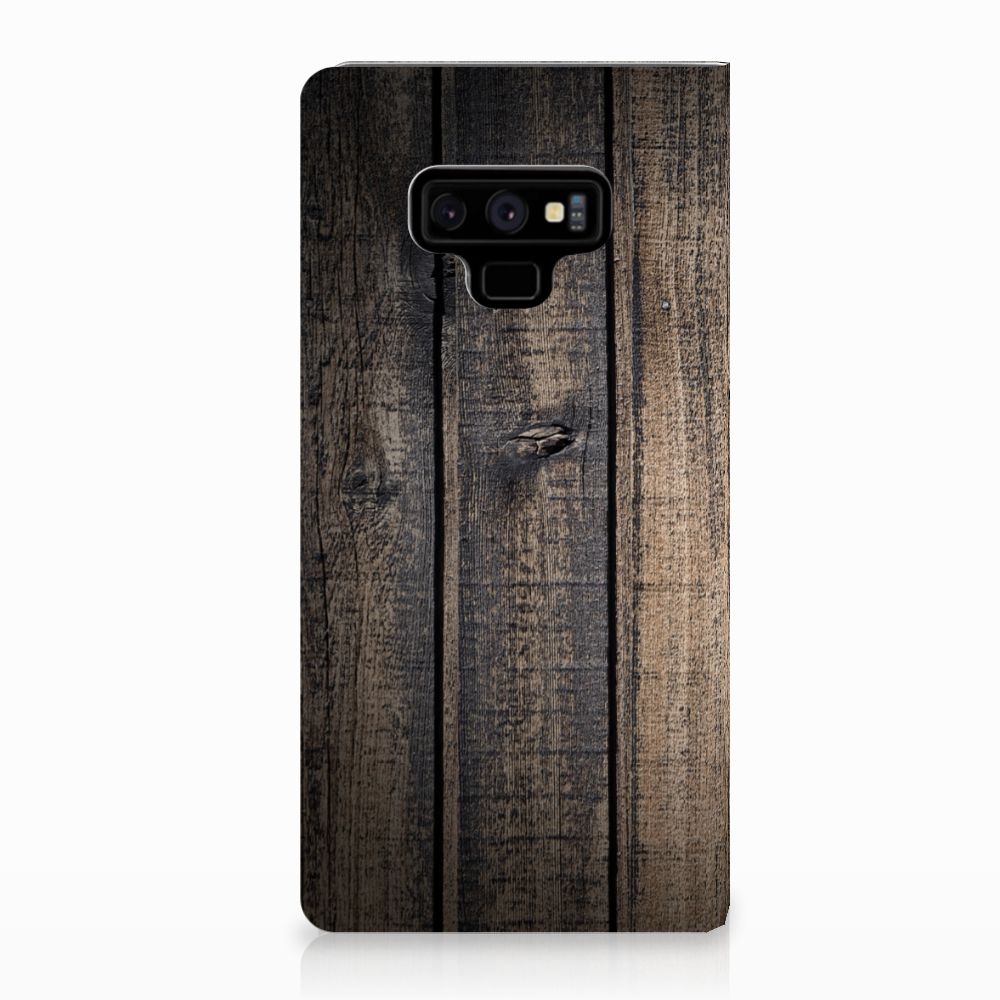 Samsung Galaxy Note 9 Book Wallet Case Steigerhout