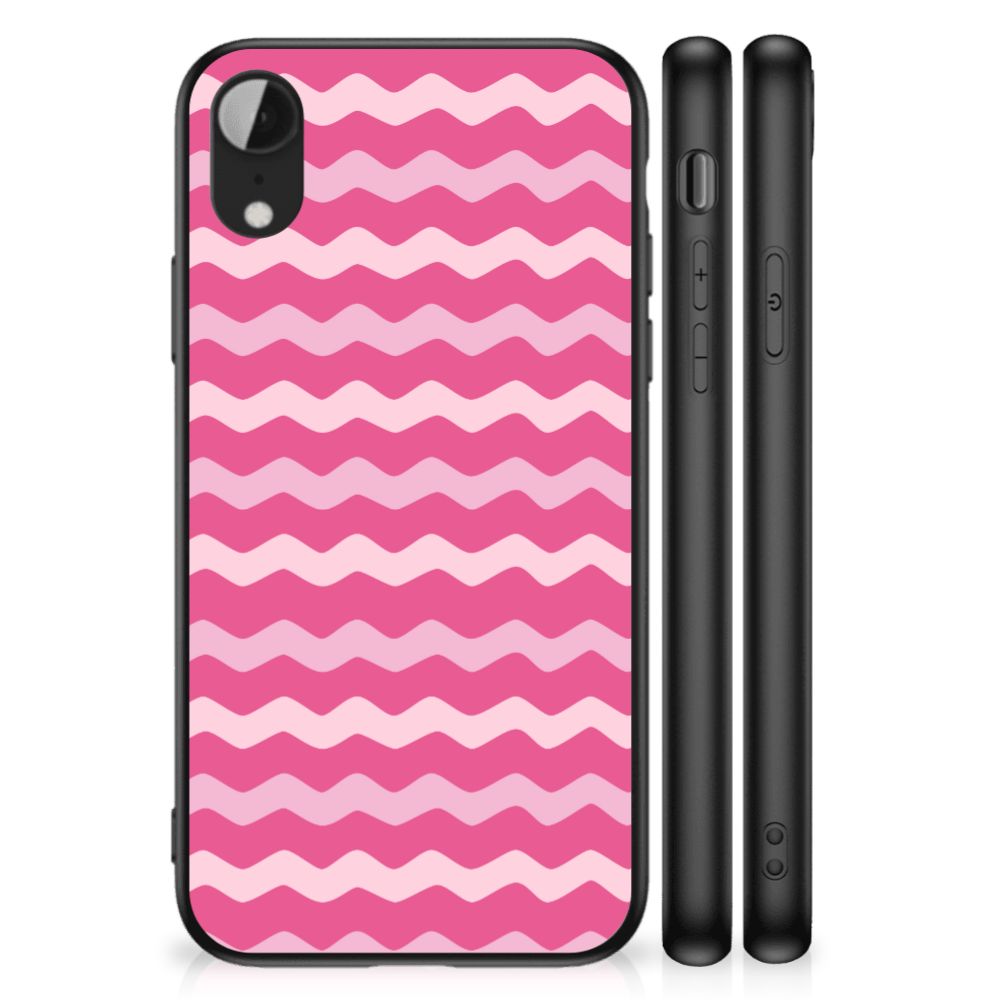Apple iPhone XR Back Case Waves Pink B2C Telecom