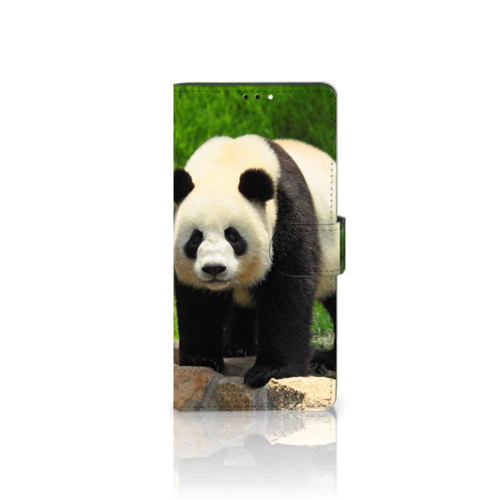 Xiaomi Redmi Note 10 Pro Telefoonhoesje met Pasjes Panda