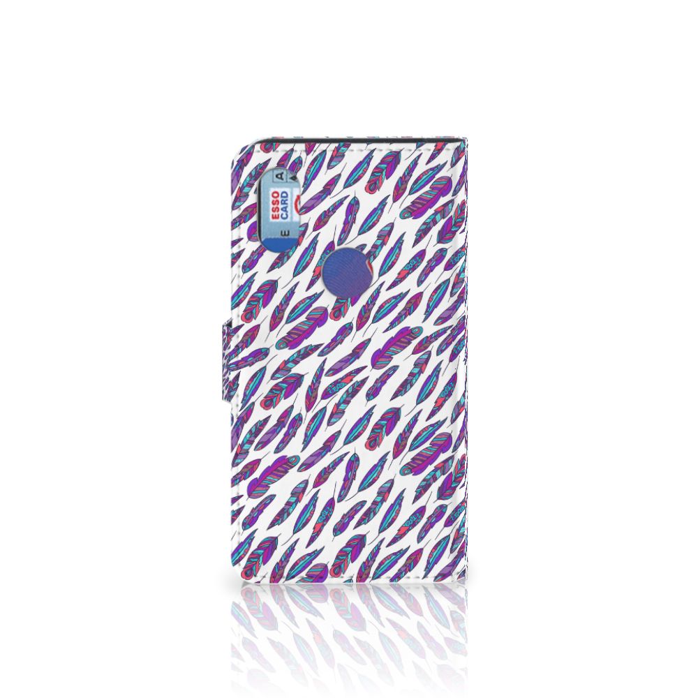 Xiaomi Mi Mix 2s Telefoon Hoesje Feathers Color