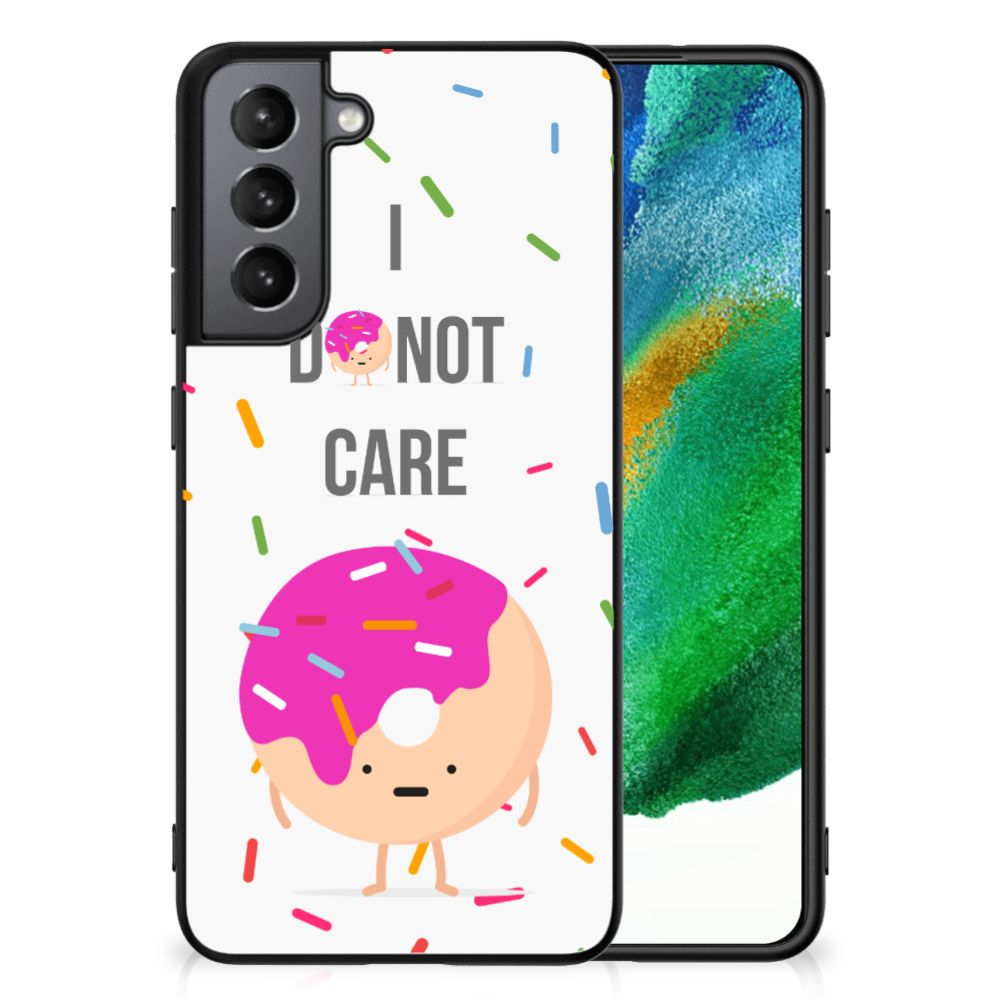 Samsung Galaxy S21FE Back Cover Hoesje Donut Roze