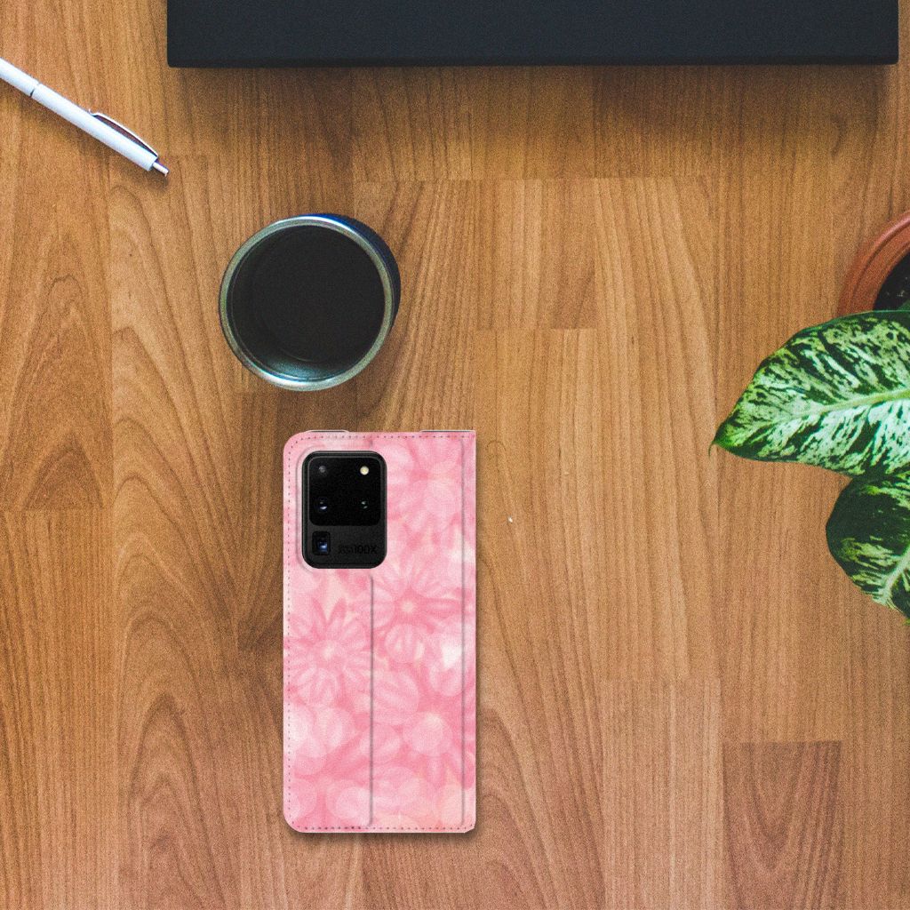 Samsung Galaxy S20 Ultra Smart Cover Spring Flowers - B2C Telecom
