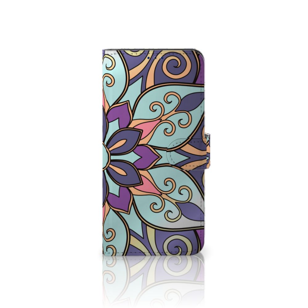 Xiaomi Poco X4 Pro 5G Hoesje Purple Flower