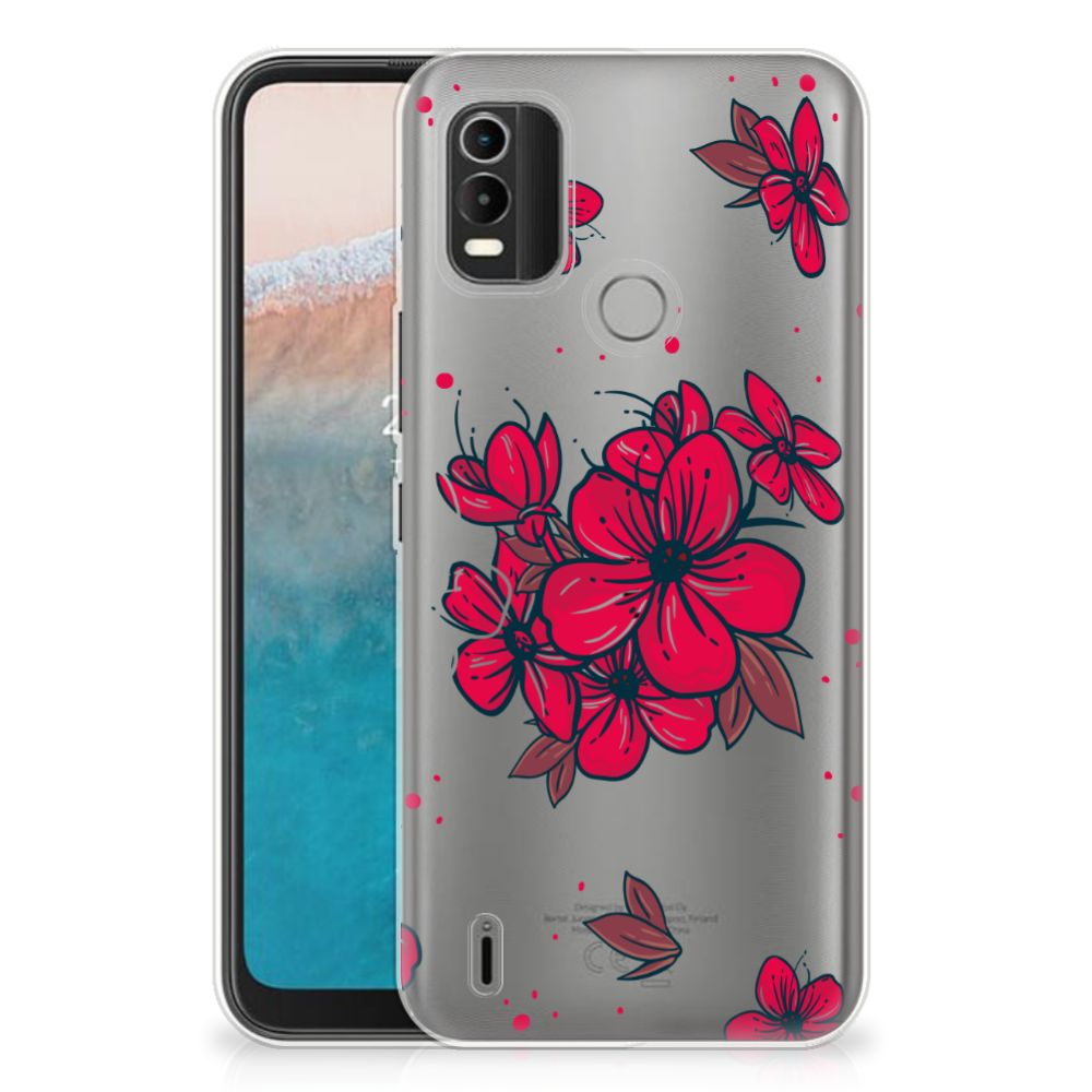 Nokia C21 Plus TPU Case Blossom Red