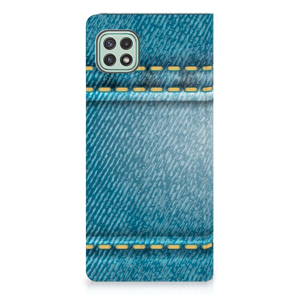 Samsung Galaxy A22 5G Hippe Standcase Jeans - B2C Telecom