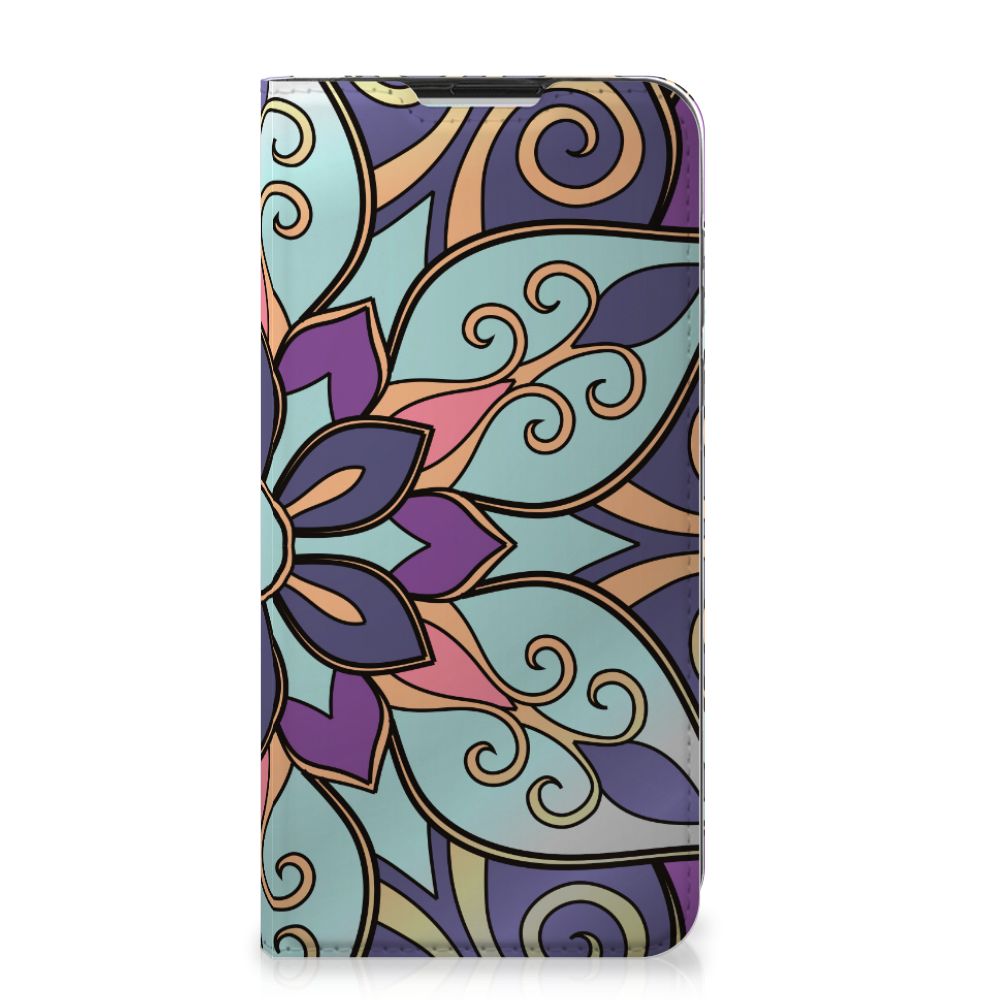 Motorola Moto G8 Power Smart Cover Purple Flower - B2C Telecom