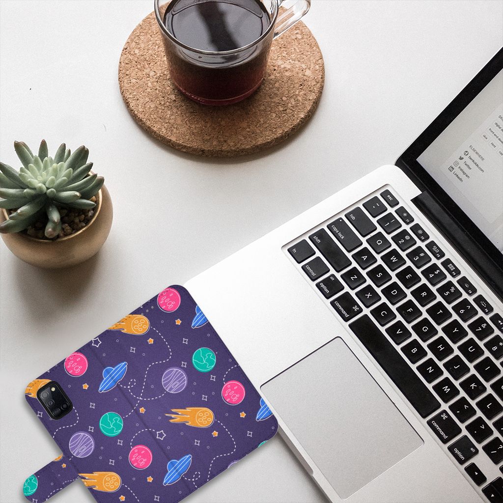 Samsung Galaxy A31 Wallet Case met Pasjes Space