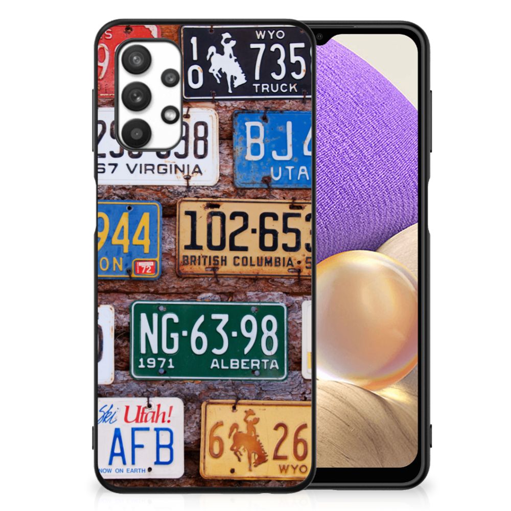 Samsung Galaxy A32 5G Silicone Back Case Kentekenplaten B2C Telecom