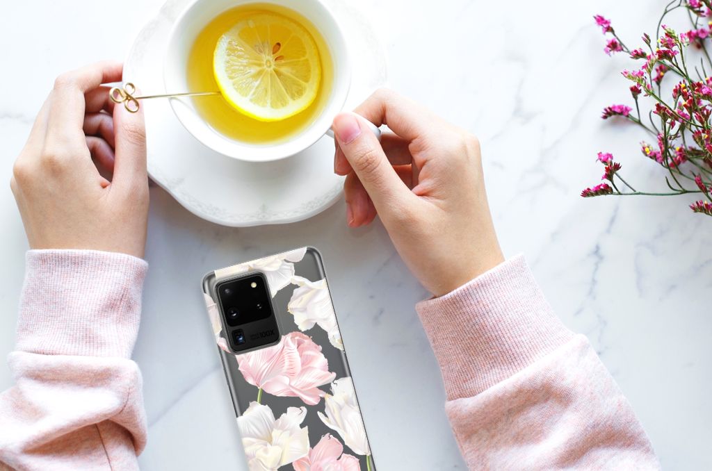 Samsung Galaxy S20 Ultra TPU Case Lovely Flowers B2C Telecom