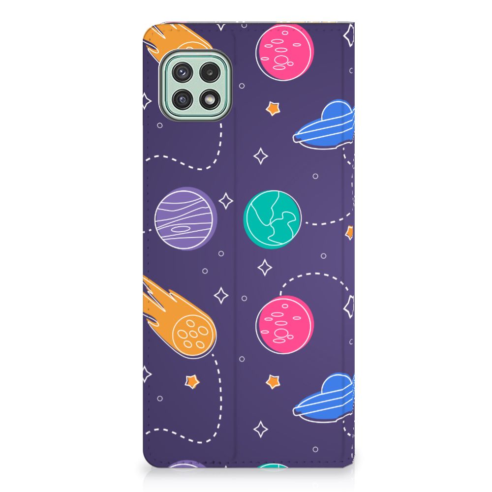 Samsung Galaxy A22 5G Hippe Standcase Space - B2C Telecom