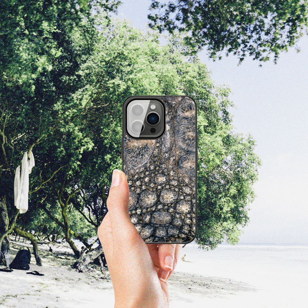 iPhone 13 Pro Dierenprint Telefoonhoesje Krokodillenprint B2C Telecom