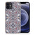 iPhone 12 | 12 Pro (6.1") TPU Siliconen Hoesje Flower Tiles