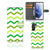 Samsung Galaxy S22 Plus Telefoon Hoesje Zigzag Groen