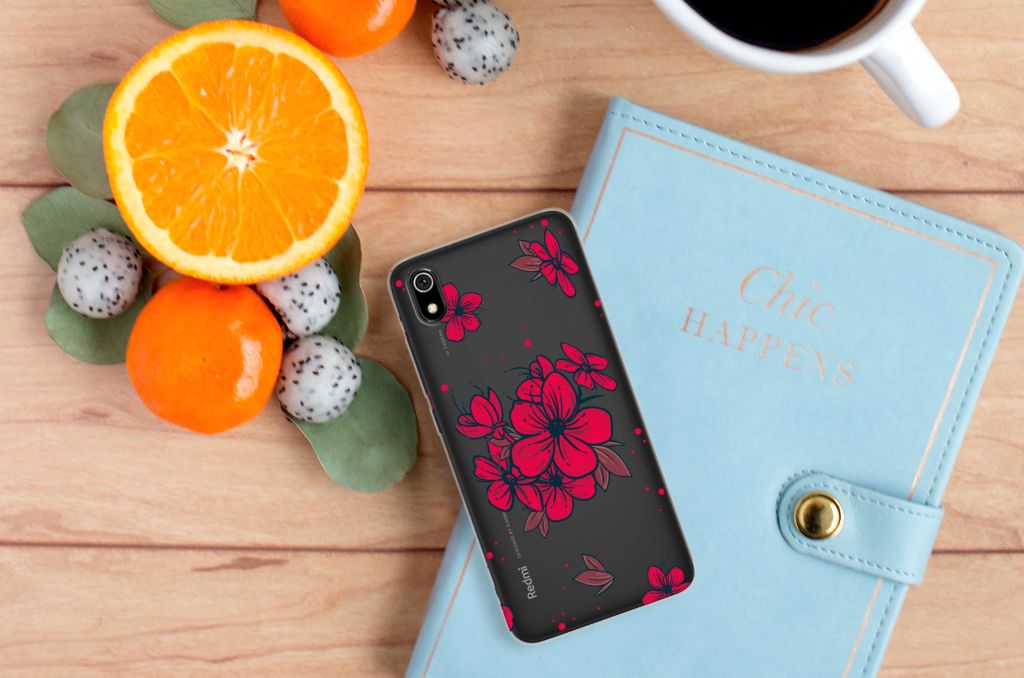 Xiaomi Redmi 7A TPU Case Blossom Red