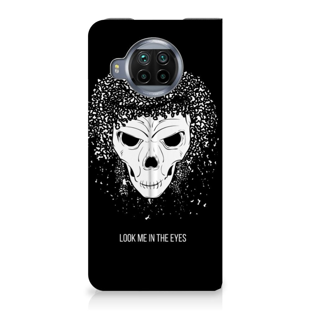 Mobiel BookCase Xiaomi Mi 10T Lite Skull Hair - B2C Telecom