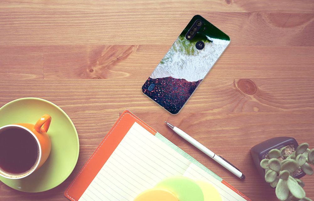 Motorola Moto G8 Power Lite TPU Hoesje Sea in Space B2C Telecom