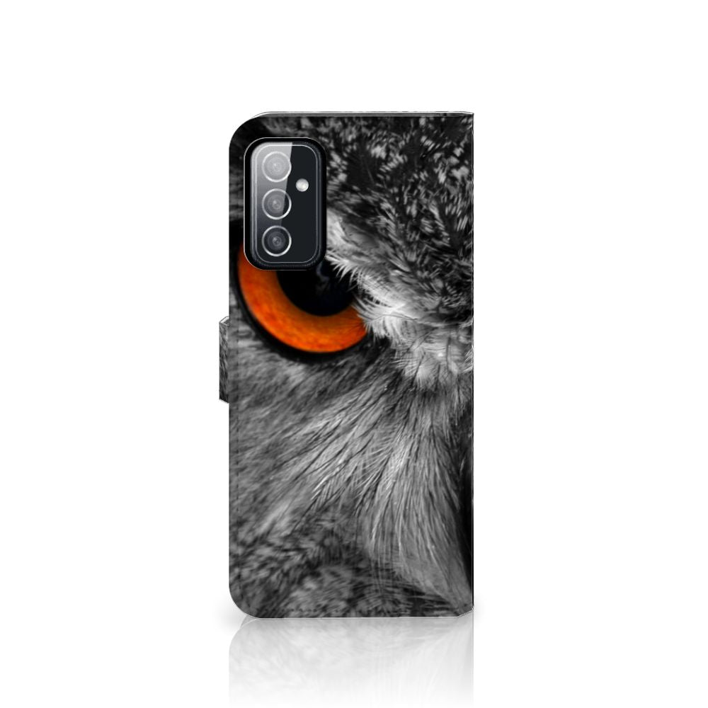 Samsung Galaxy M52 Telefoonhoesje met Pasjes Uil