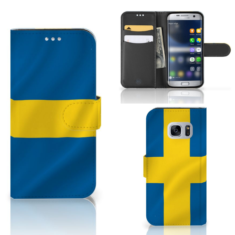 Samsung Galaxy S7 Bookstyle Case Zweden