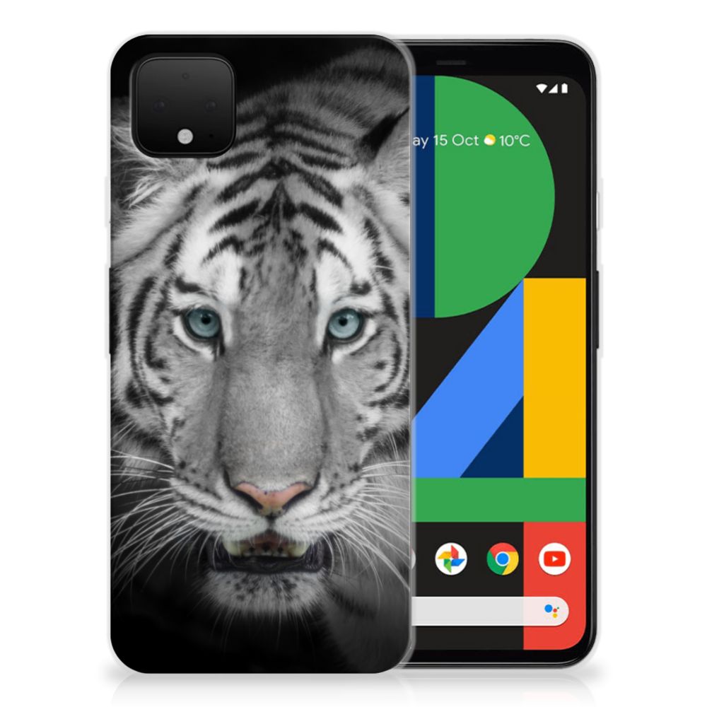 Google Pixel 4 XL TPU Hoesje Tijger