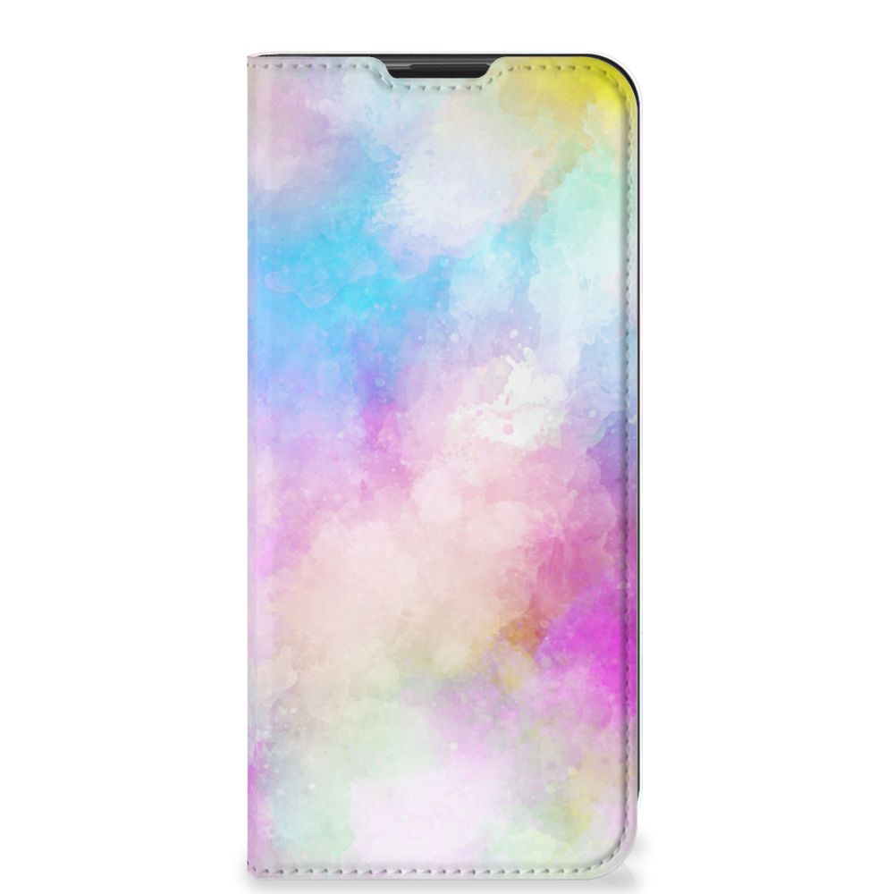 Bookcase Motorola Moto G9 Play Watercolor Light - B2C Telecom